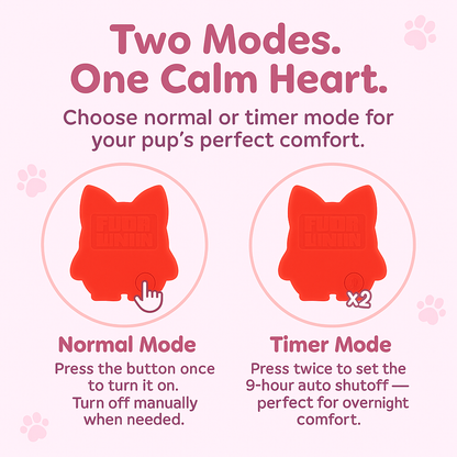 Puppy Dog Heartbeat Toy