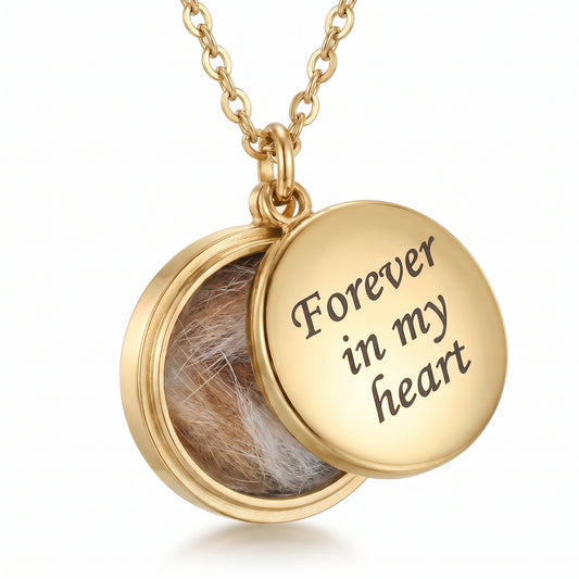 Dog Fur Memory Necklace